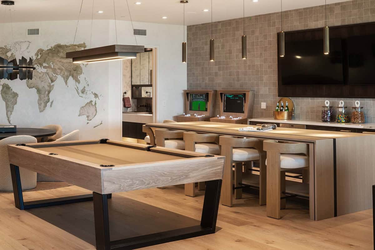 modern family room