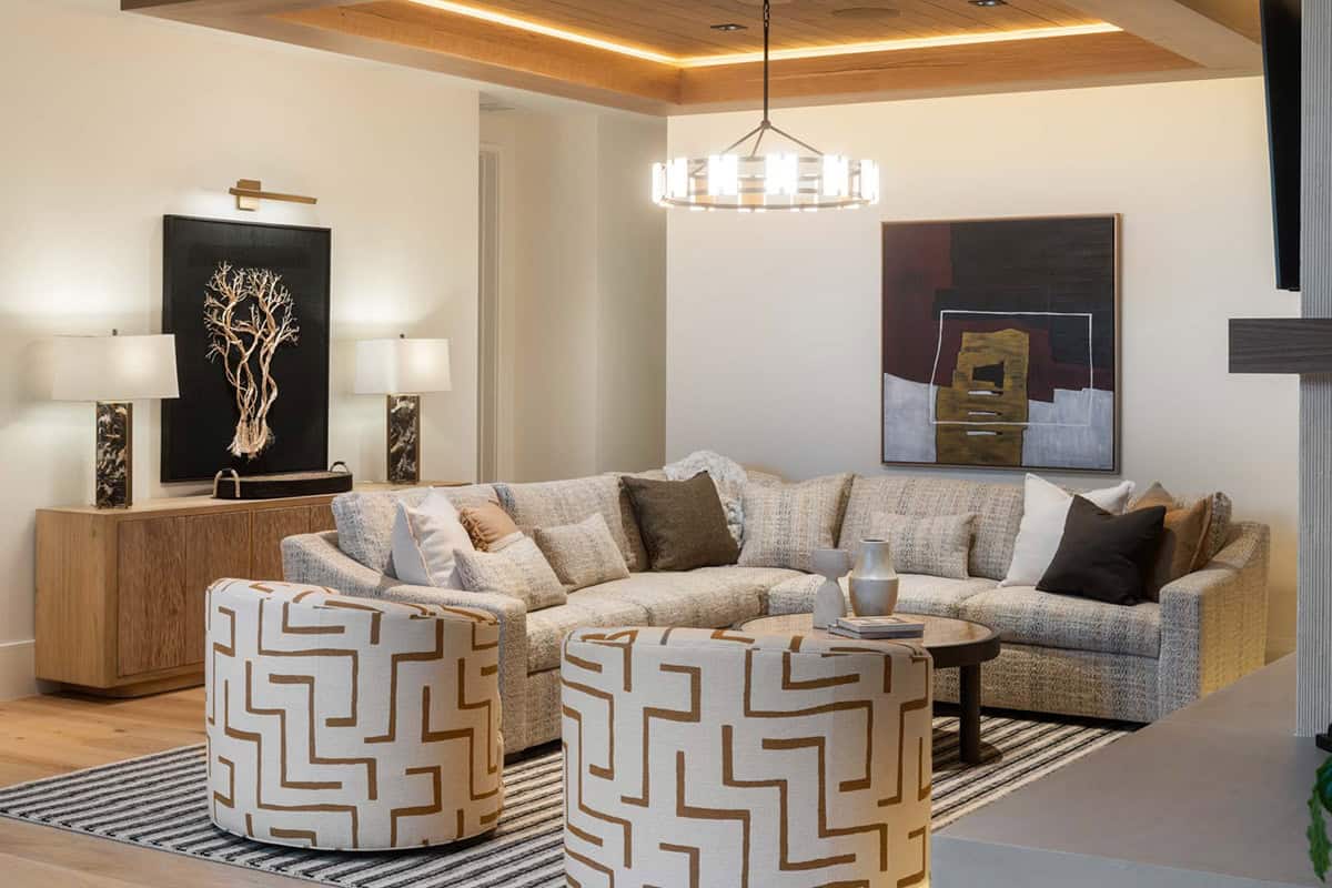 modern family room