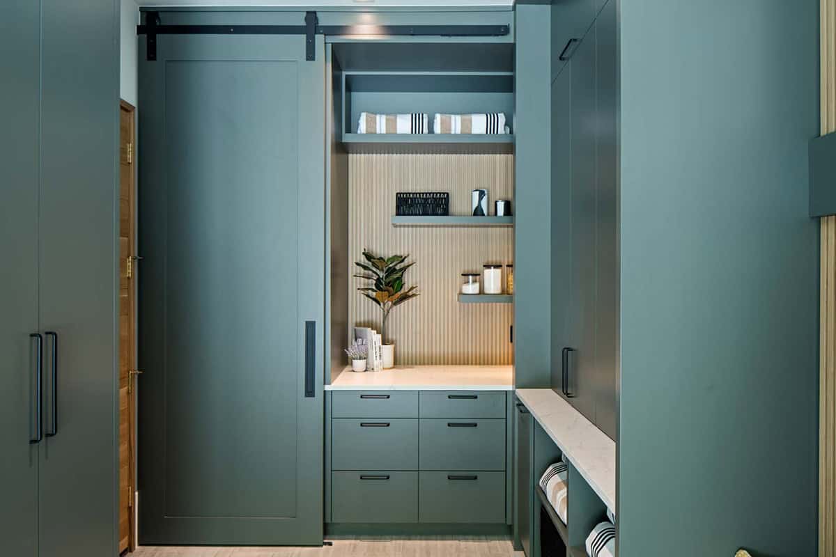 modern laundry room