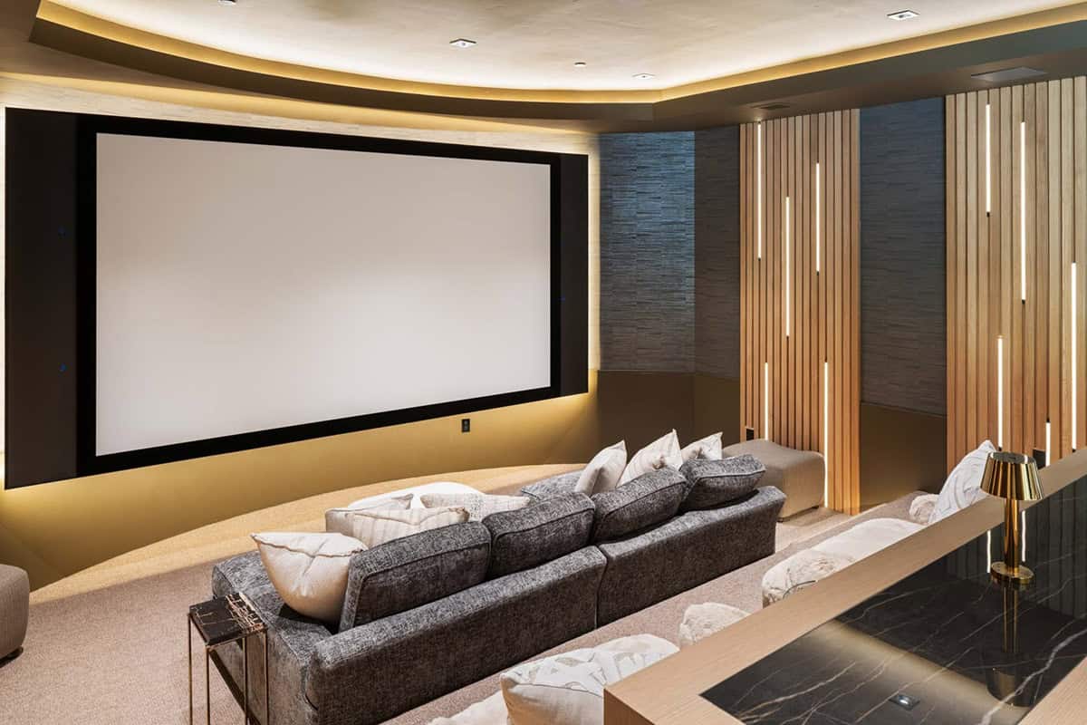modern home theater