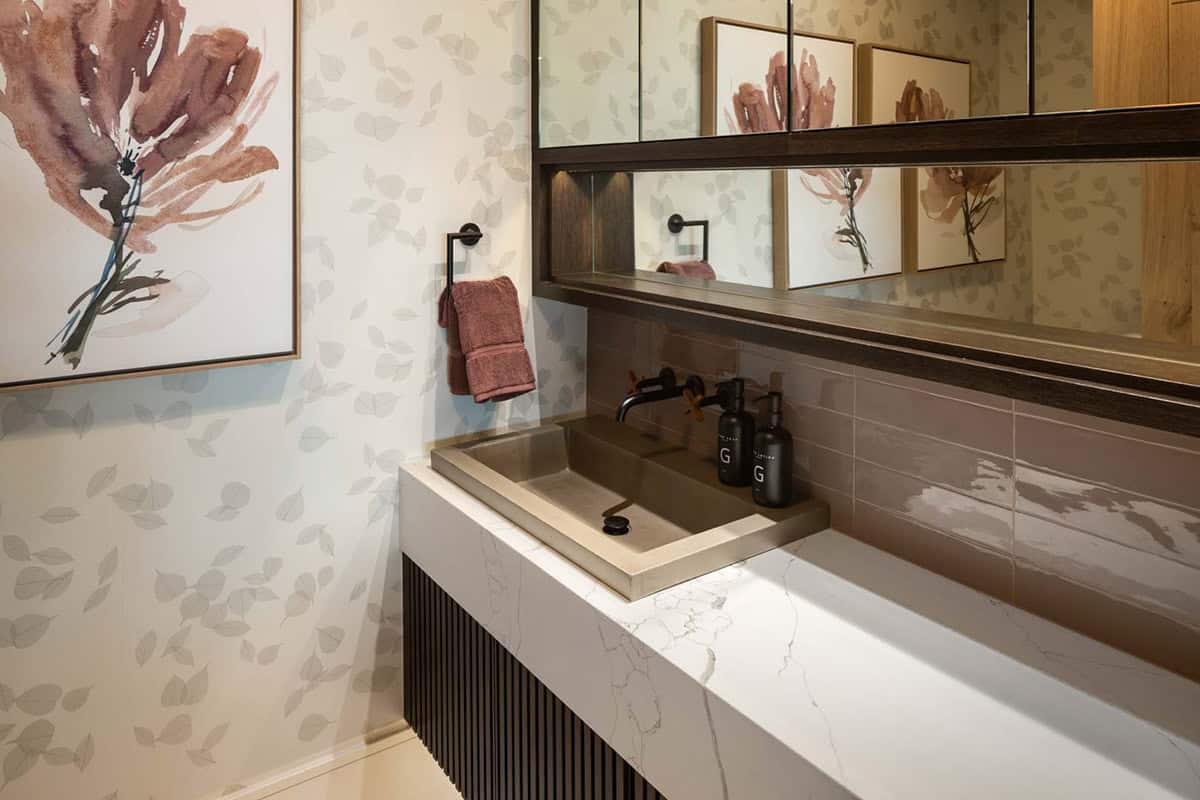 modern bathroom vanity