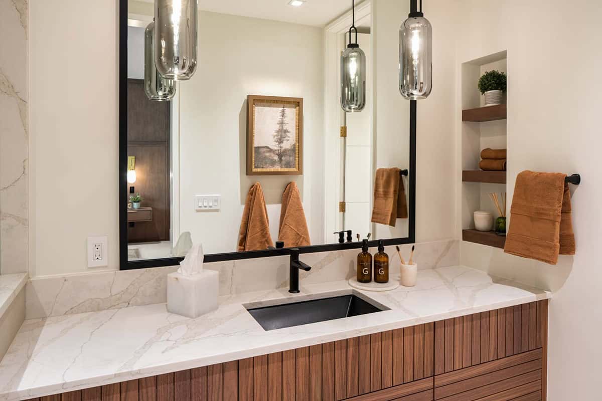 modern bathroom vanity