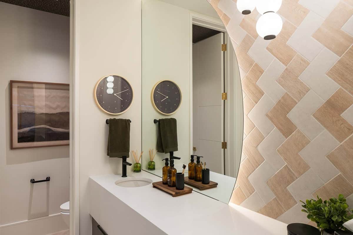 modern bathroom vanity