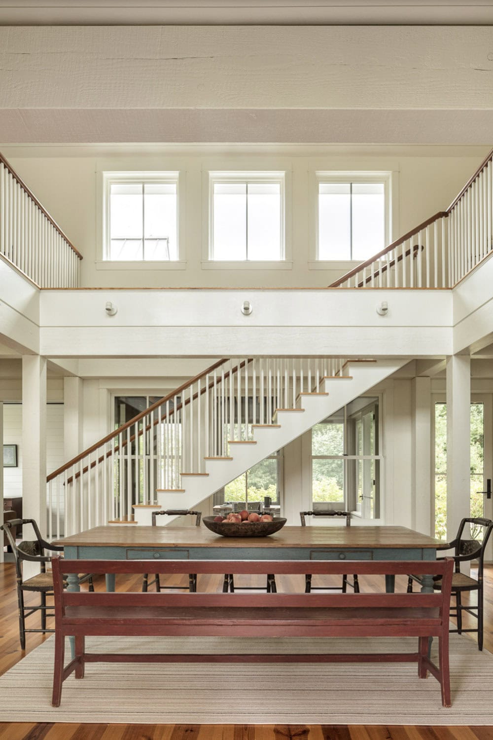 modern farmhouse staircase
