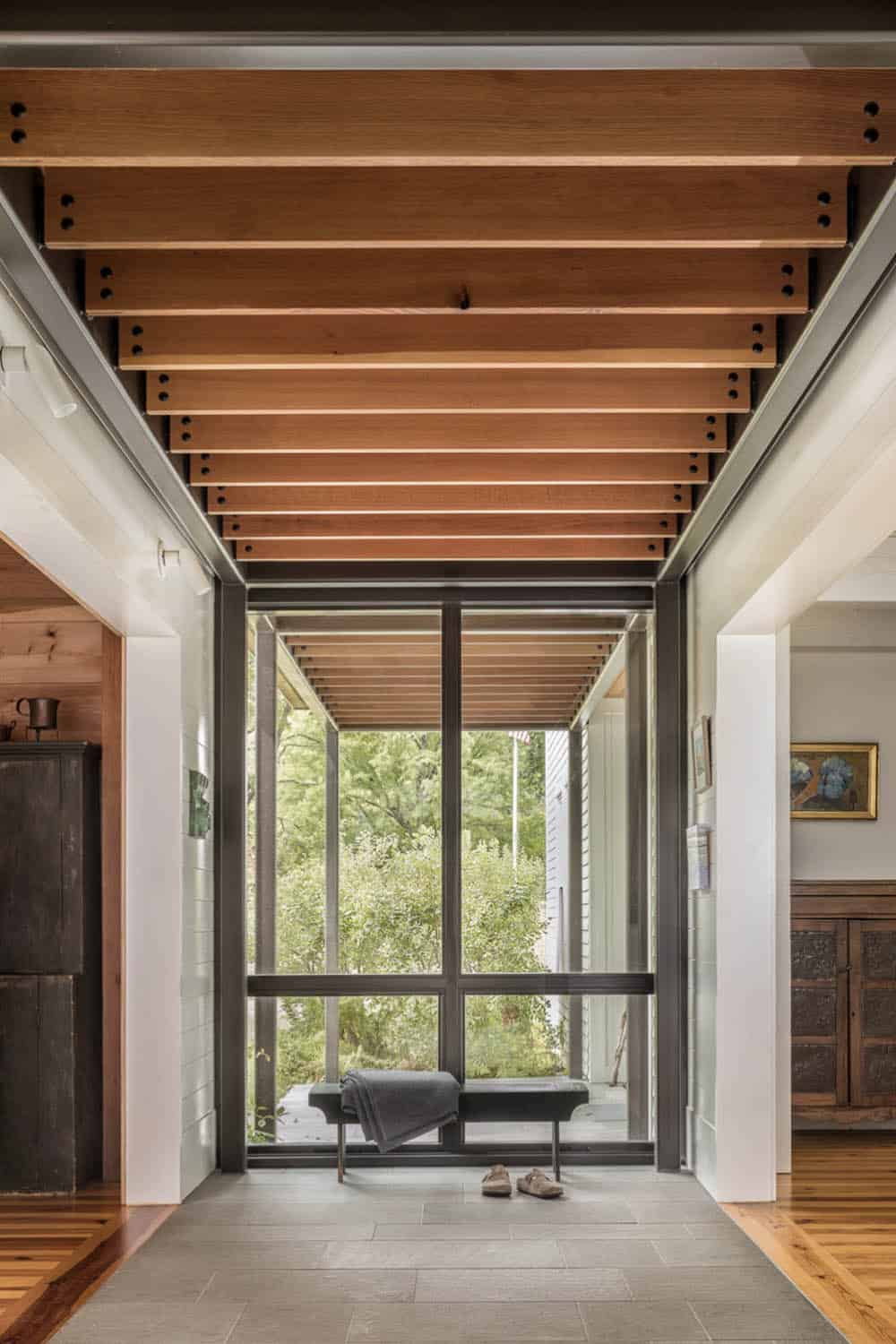 modern farmhouse porch