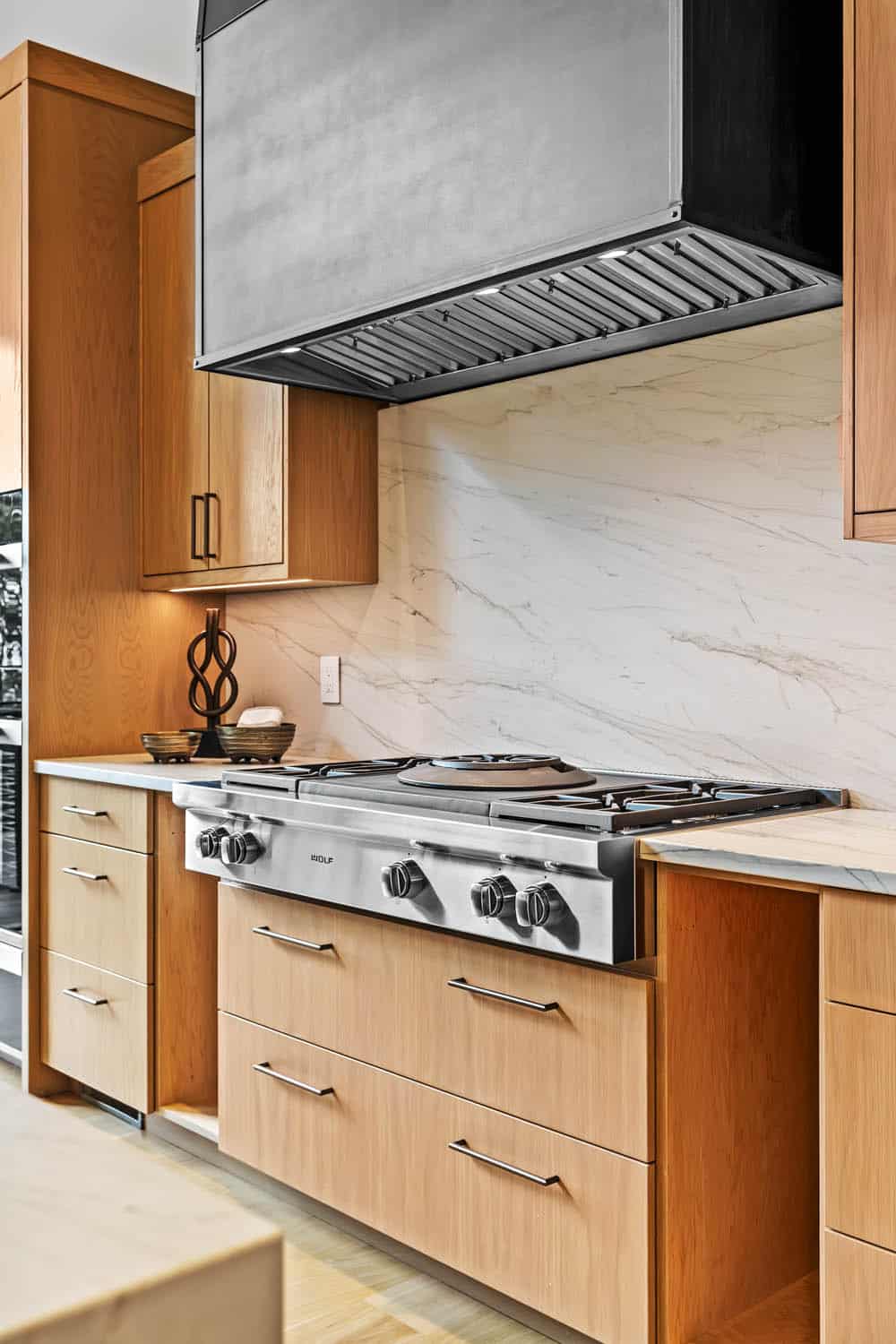 modern kitchen range wall