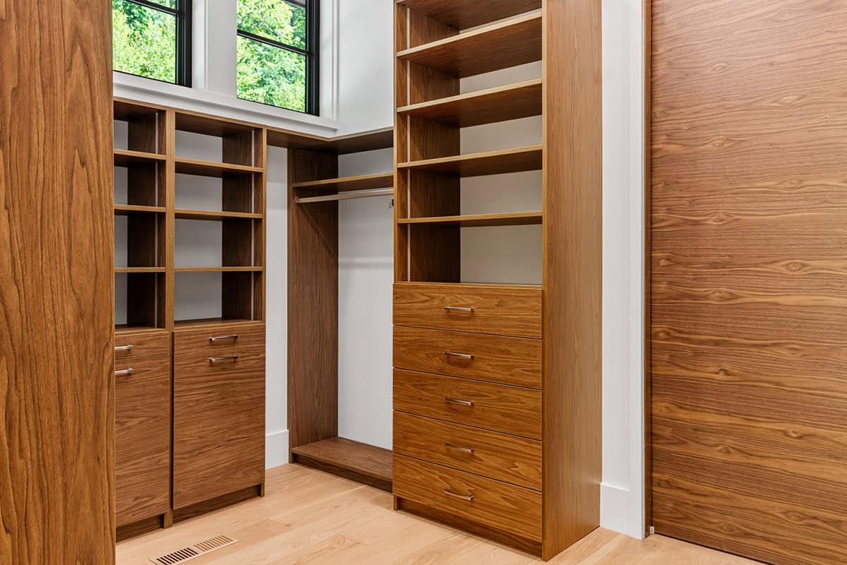 modern closet