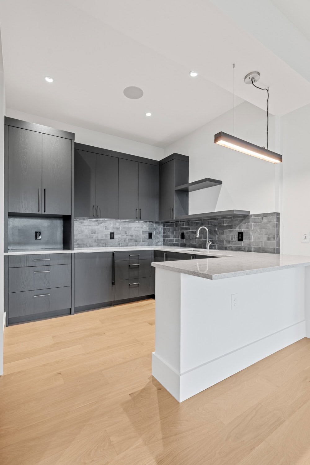 modern kitchenette