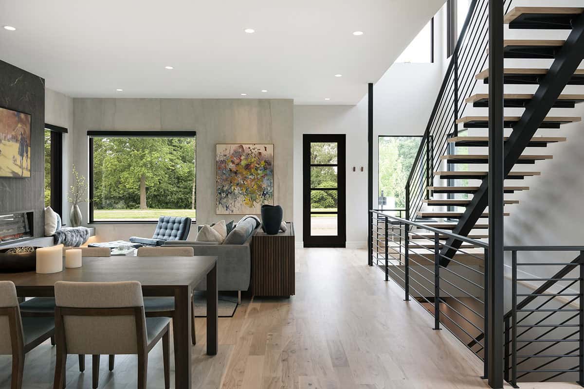 modern great room