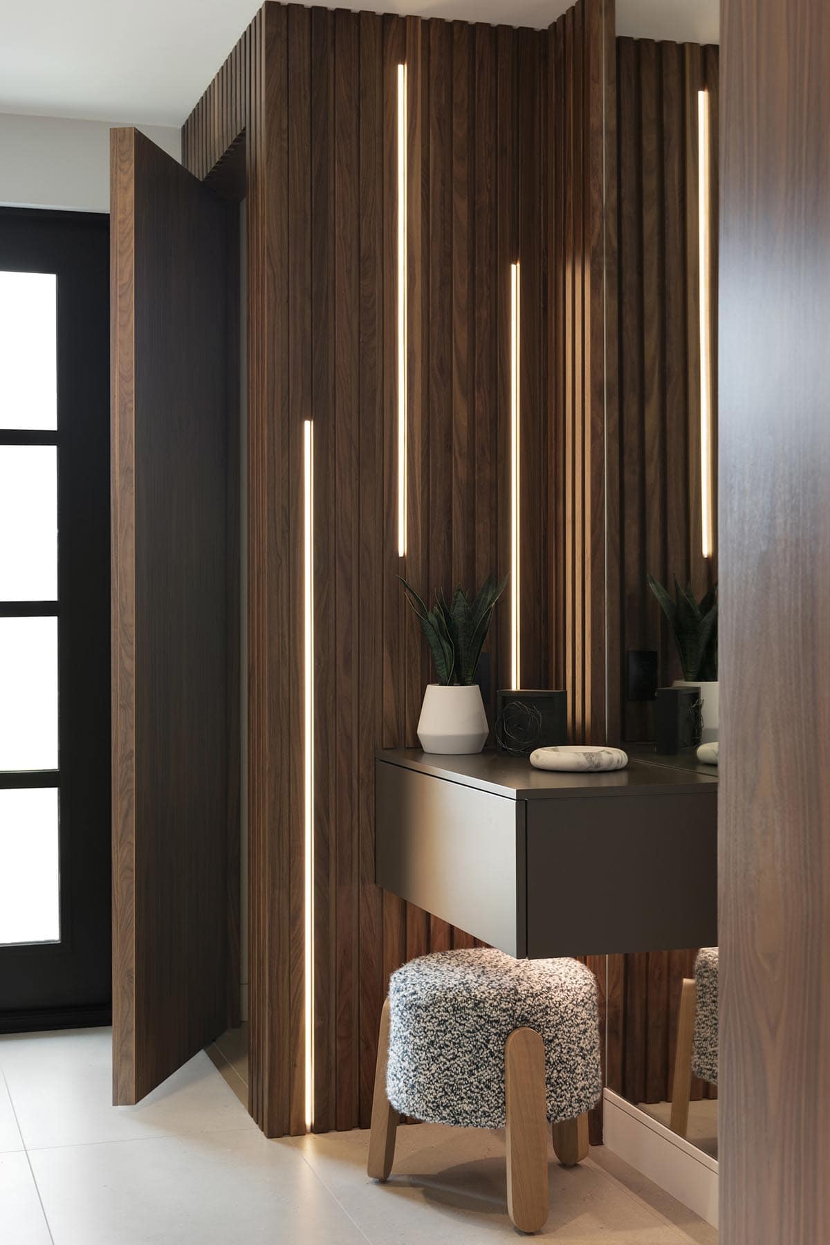 modern home entry