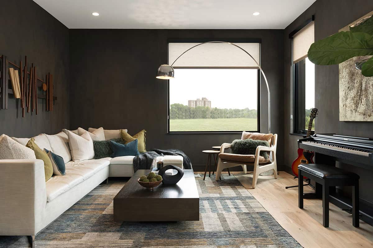 modern family room