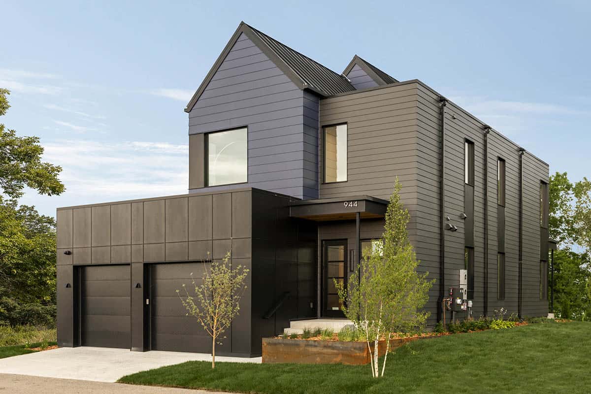 modern home exterior