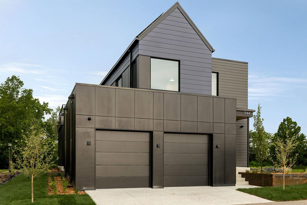 modern home exterior