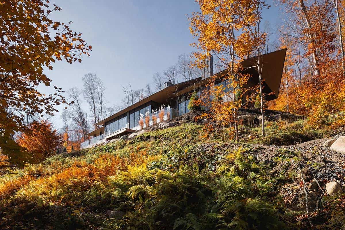 mountain house exterior