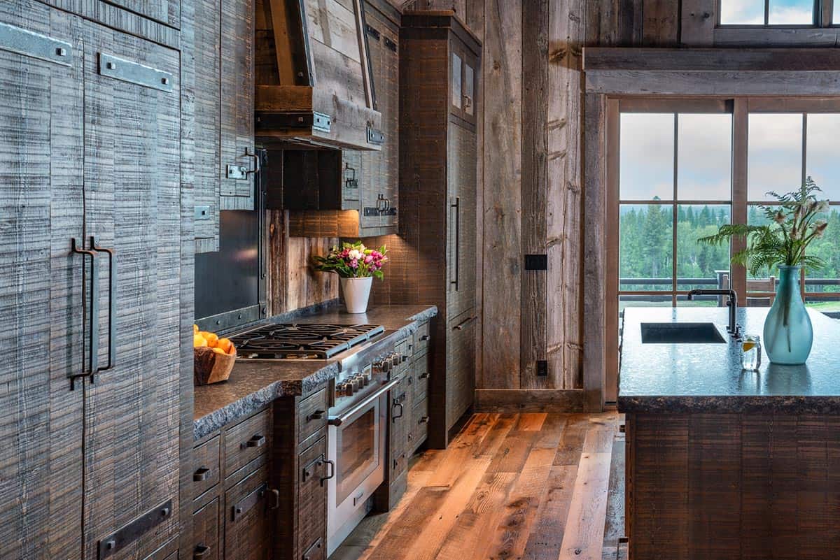 rustic kitchen