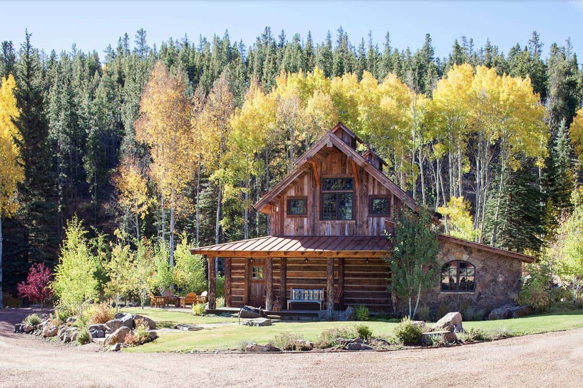 rustic ranch house exterior