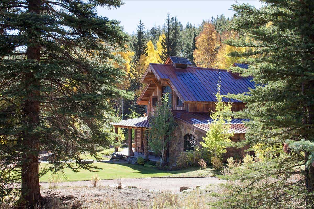 rustic ranch house exterior