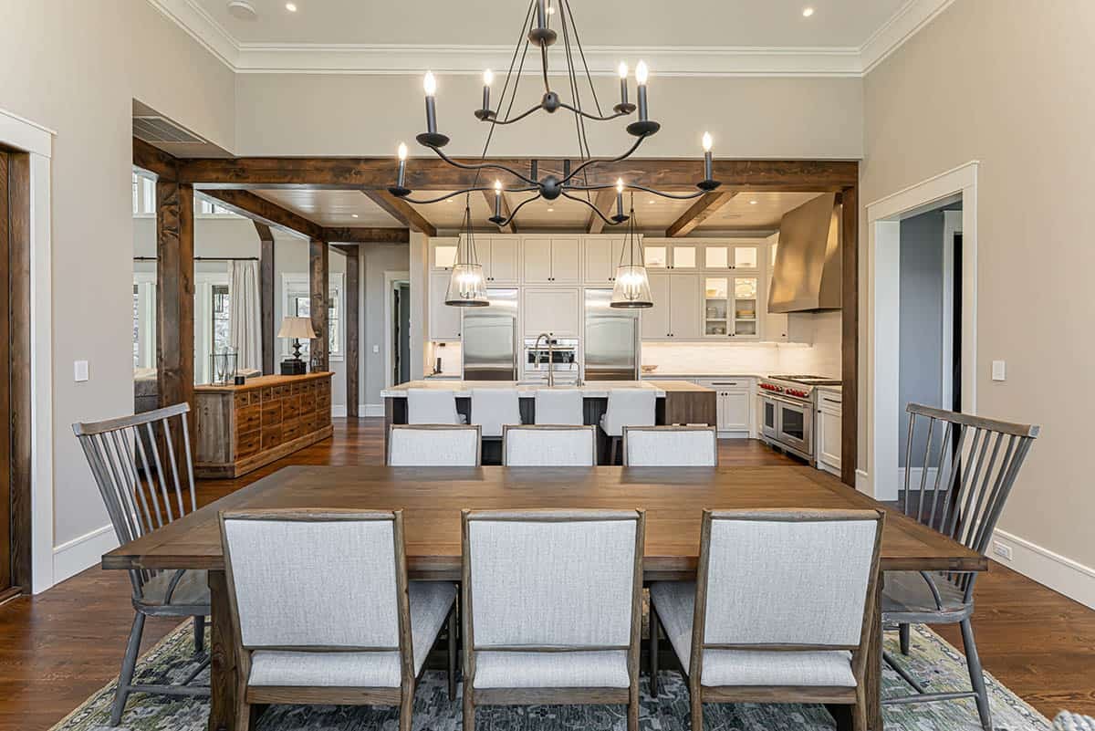 contemporary dining room