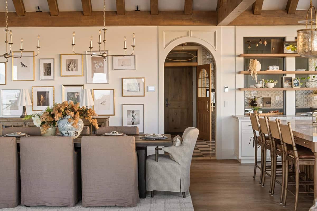 contemporary dining room