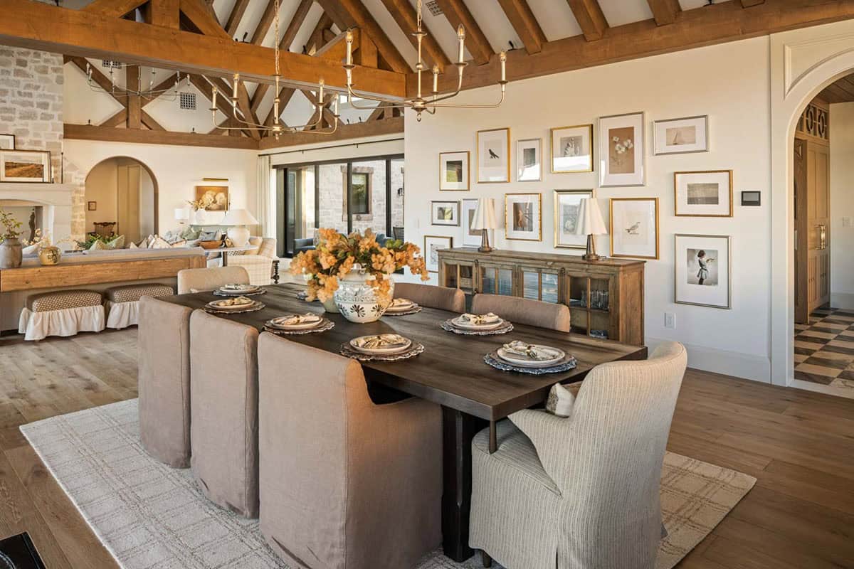 contemporary dining room