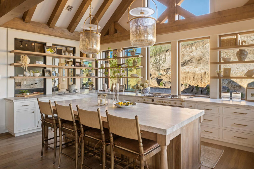 Step inside this stunning dream house in the peaceful Utah Mountains