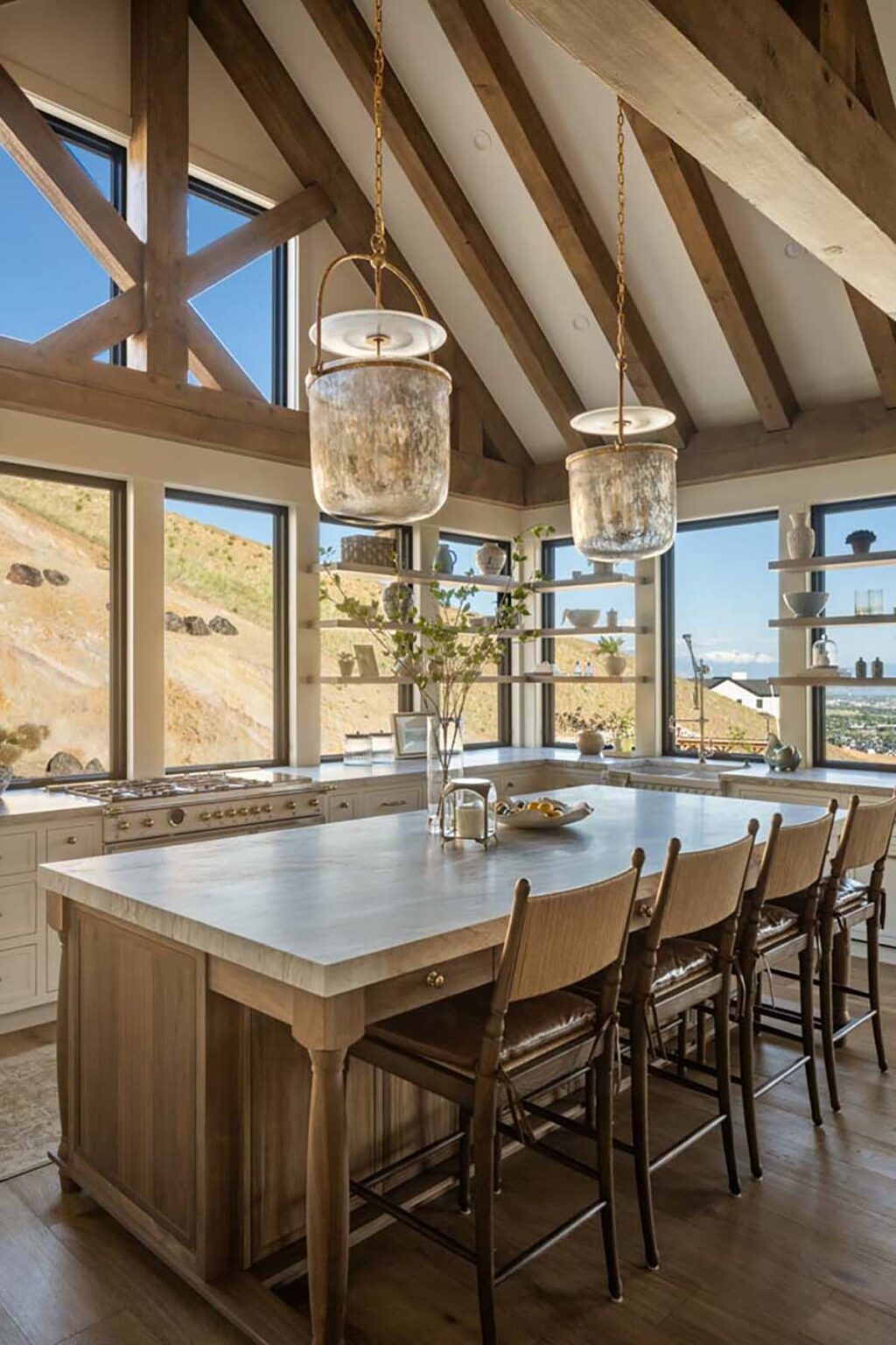 Step inside this stunning dream house in the peaceful Utah Mountains