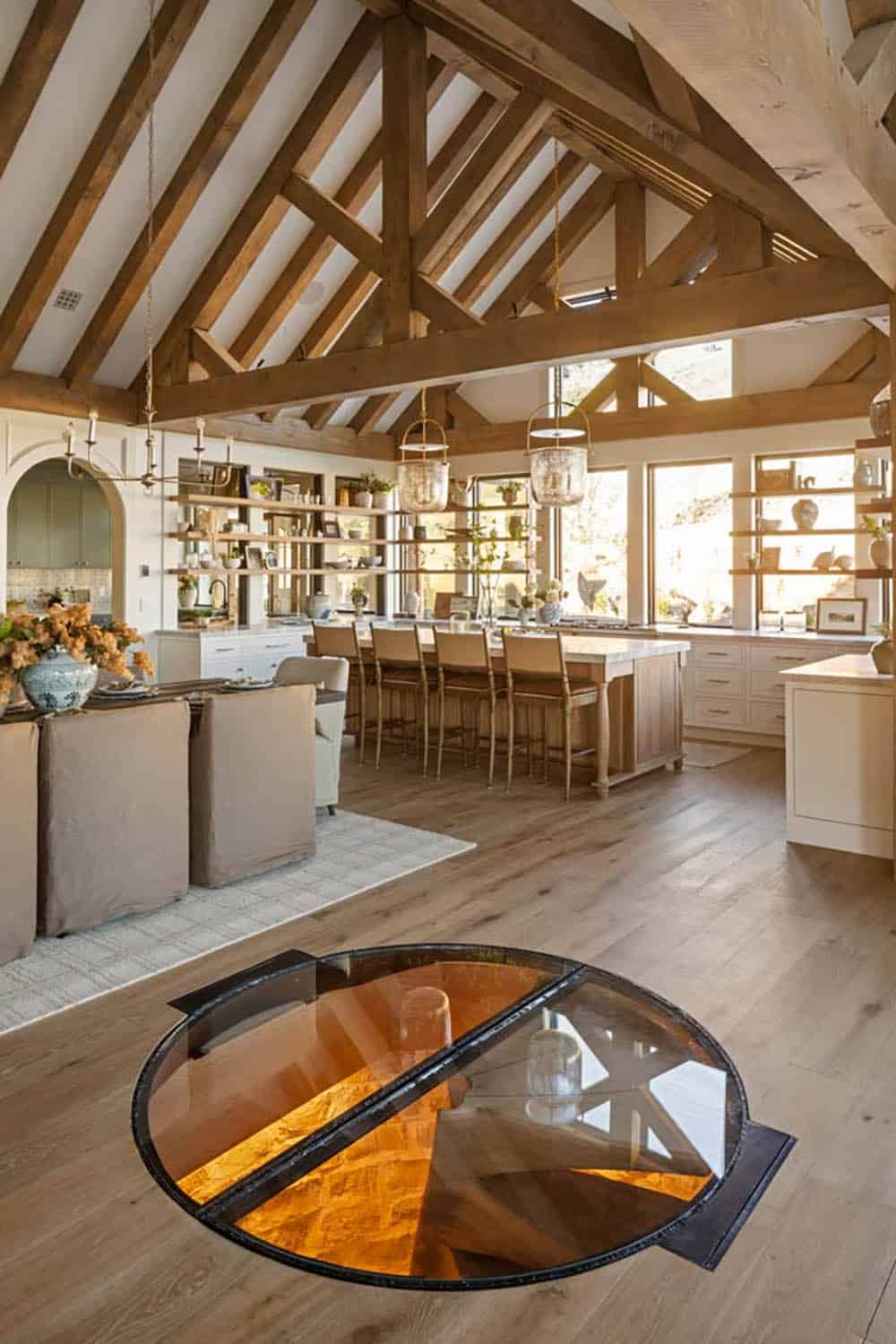 contemporary great room