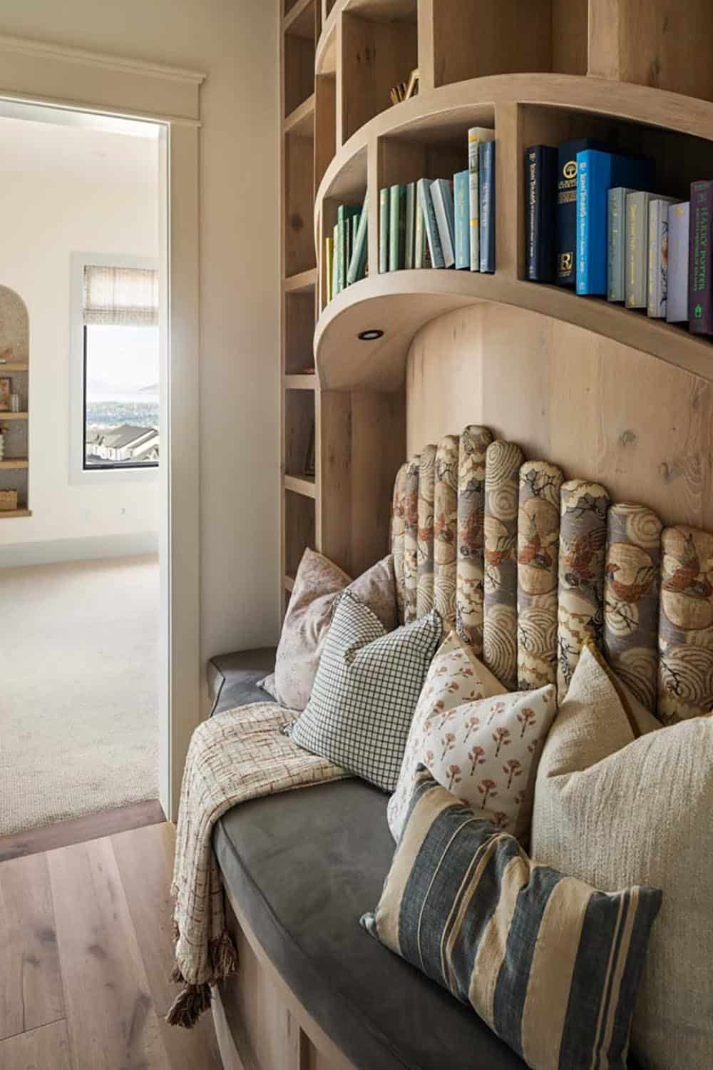 contemporary reading nook
