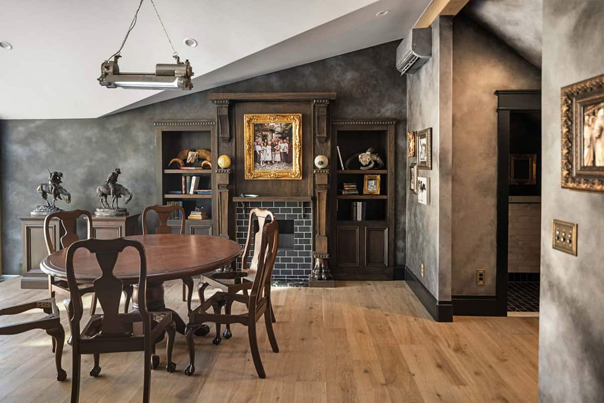 contemporary dining room