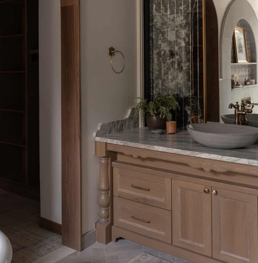 contemporary bathroom vanity