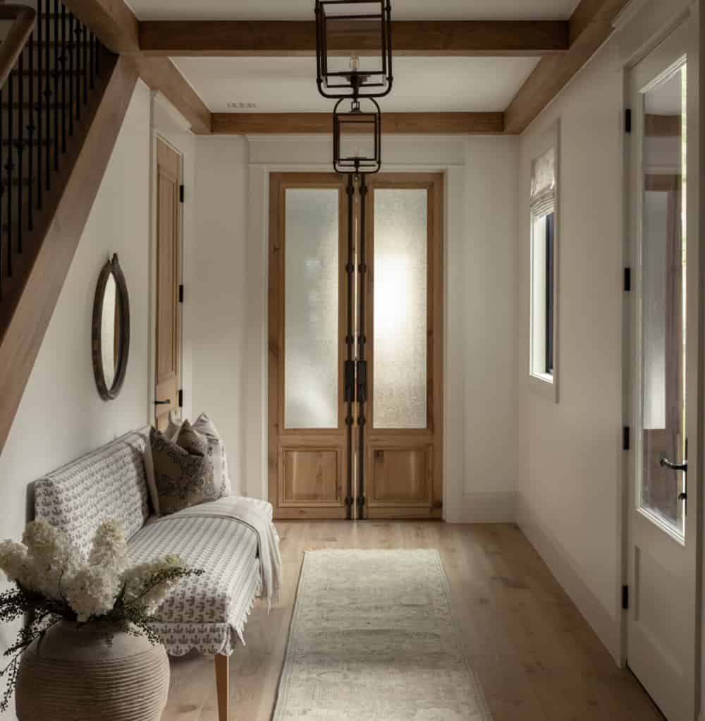 contemporary hallway