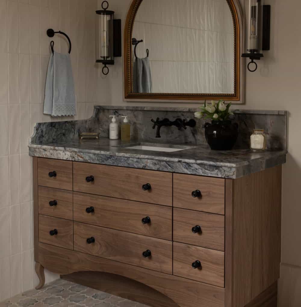 contemporary bathroom vanity