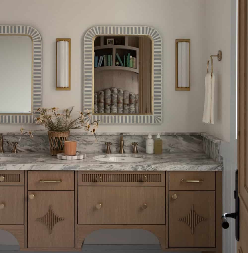 contemporary bathroom vanity