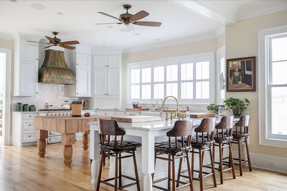 traditional style kitchen
