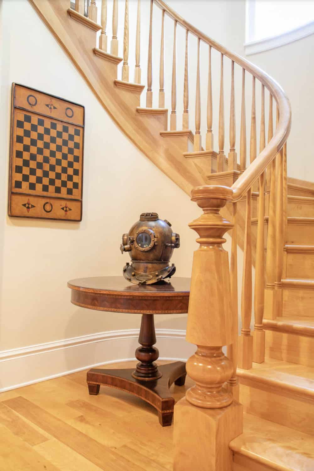 traditional style staircase