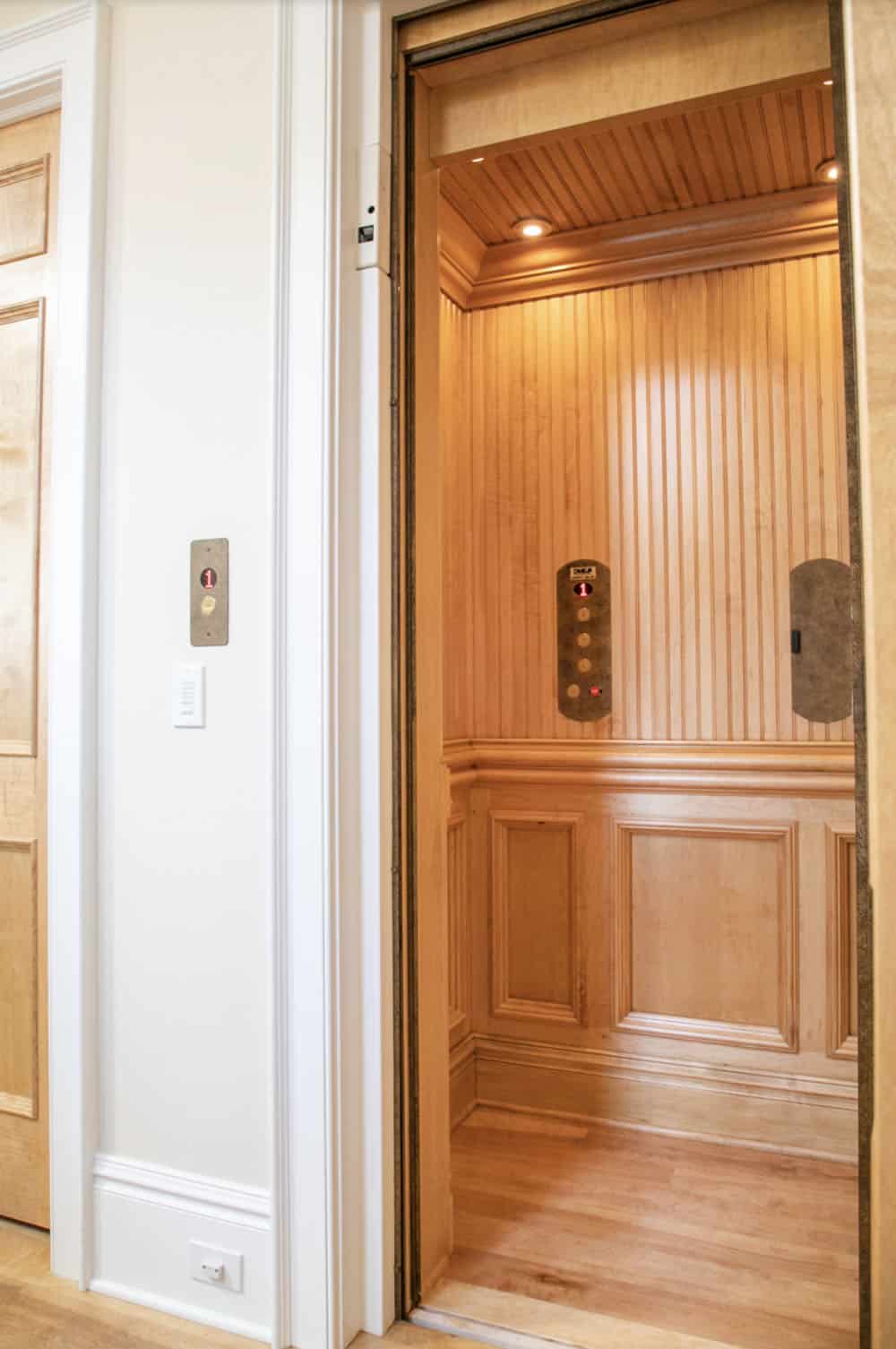 traditional style elevator