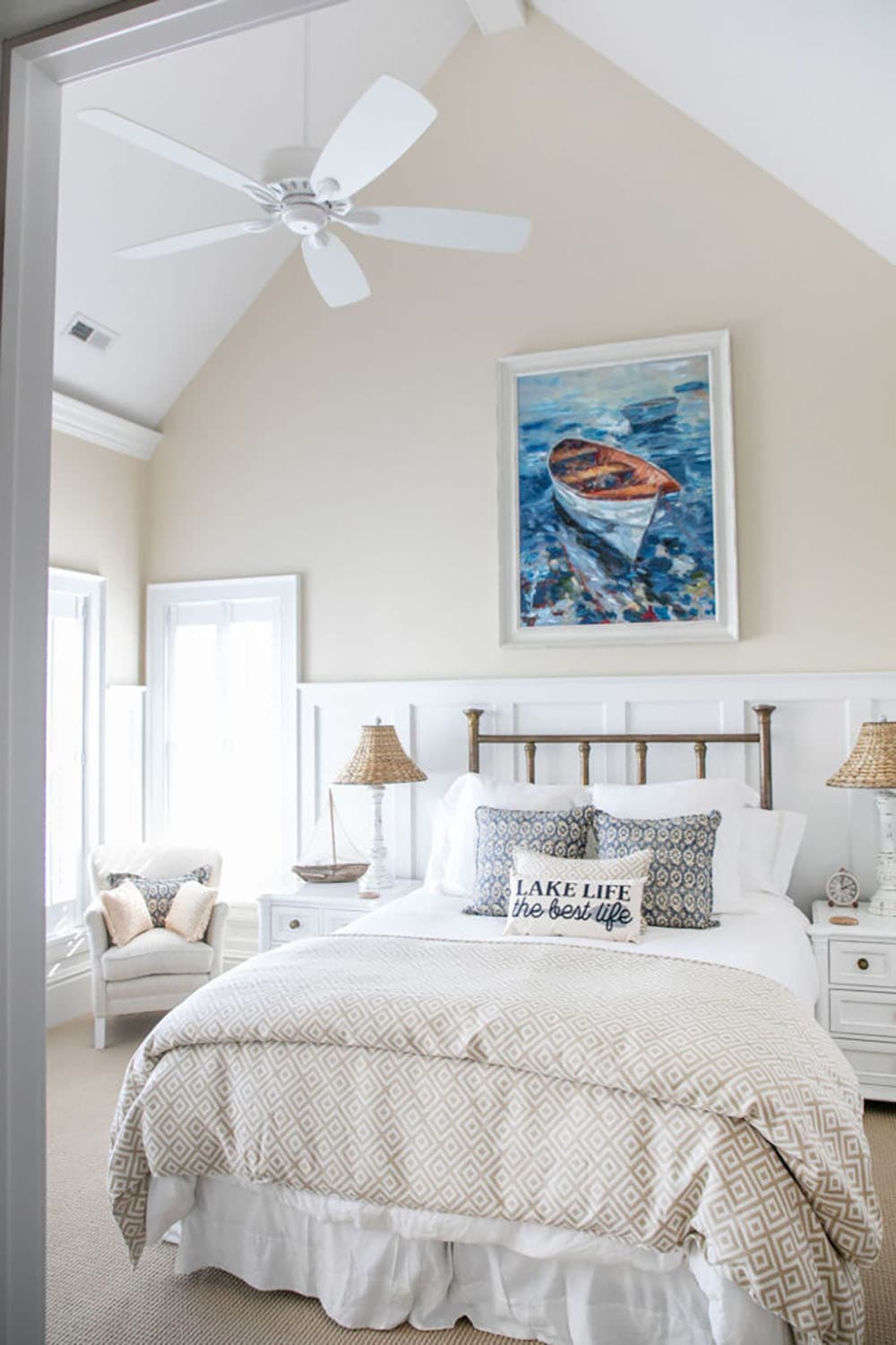 traditional style guest bedroom
