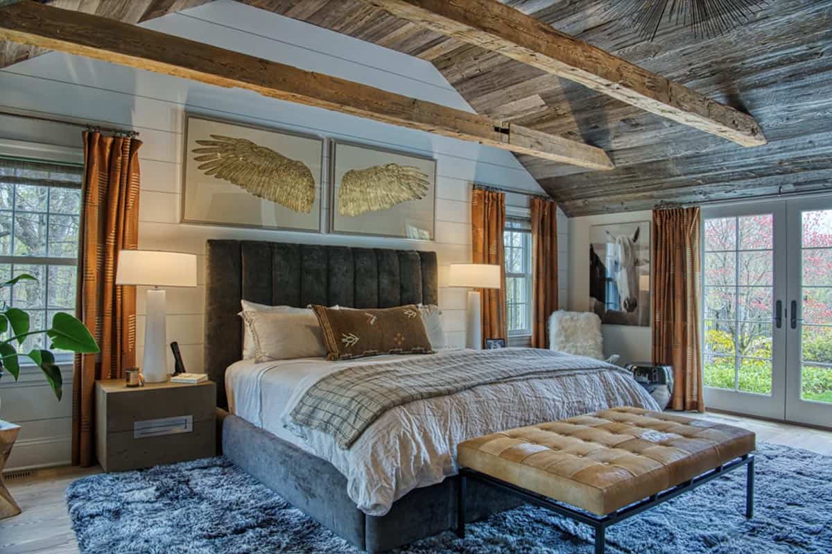 transitional style bedroom