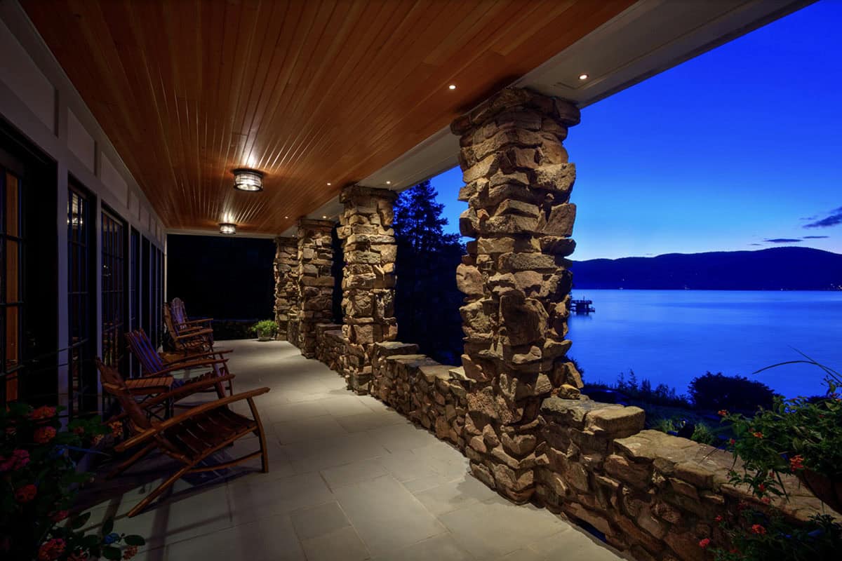 traditional porch