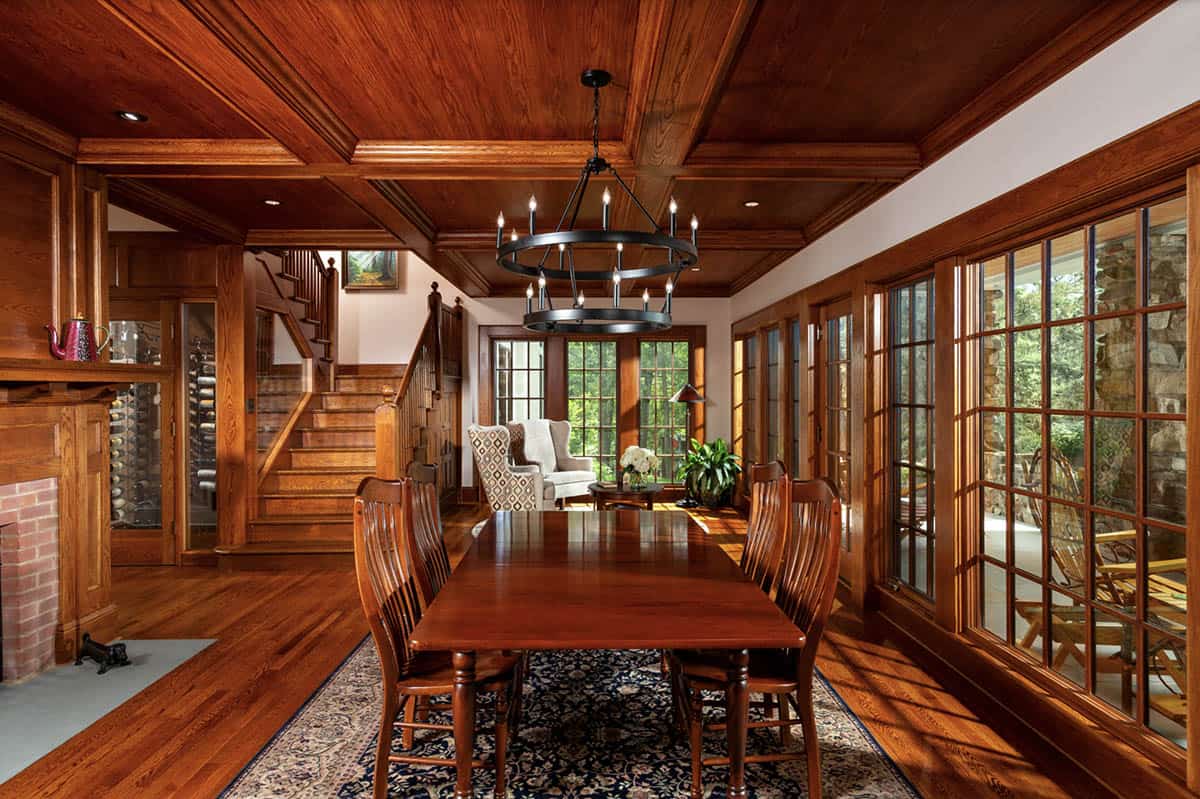 traditional dining room