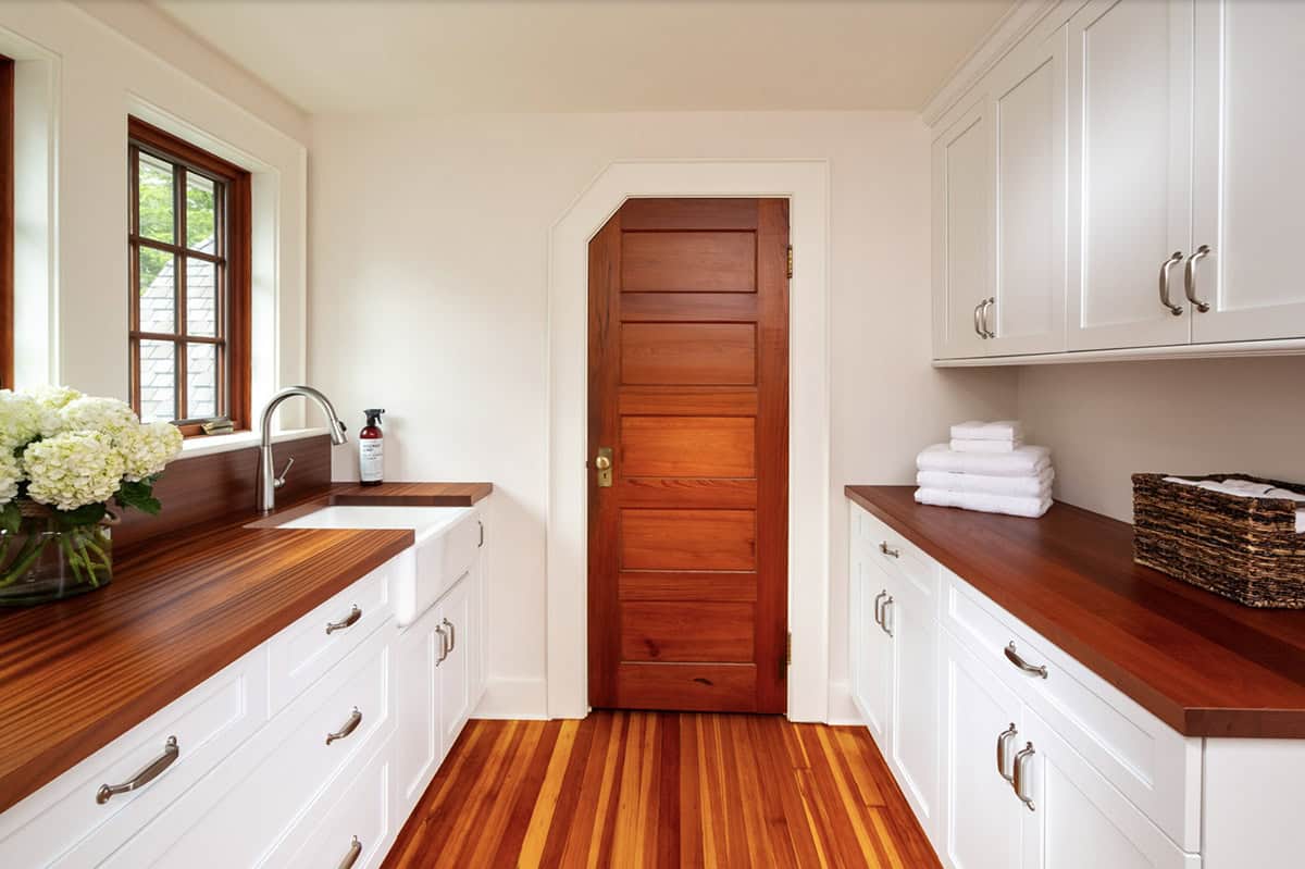 traditional laundry room