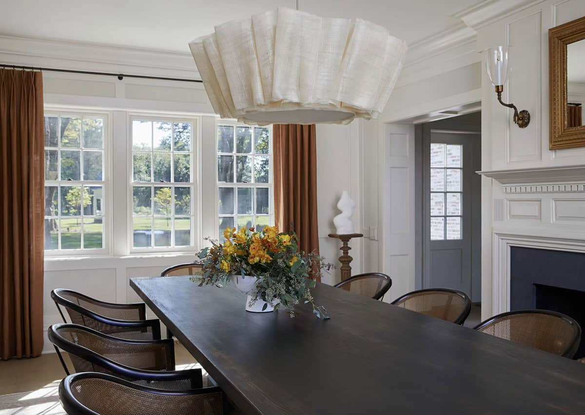 contemporary dining room