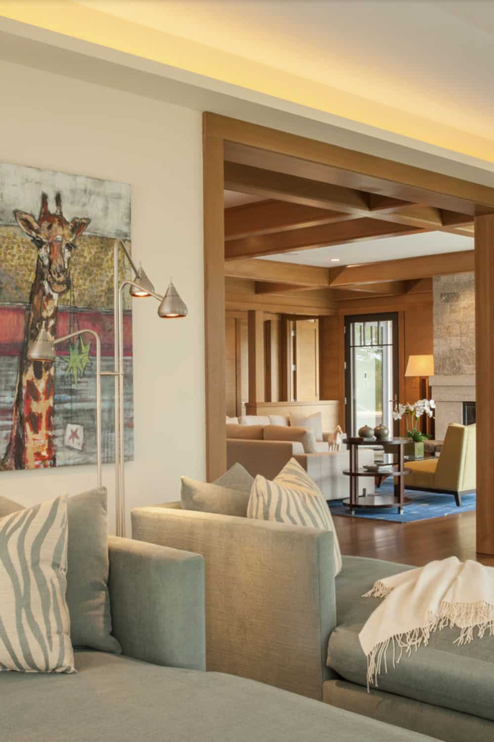beach style living room