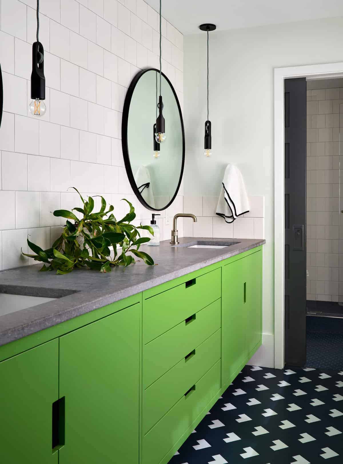 coastal modern farmhouse bathroom vanity