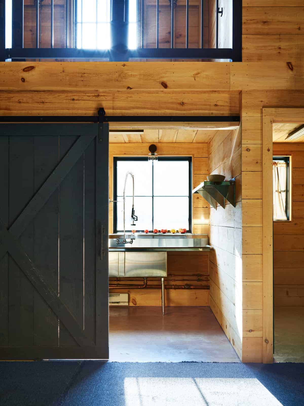 coastal modern farmhouse garage