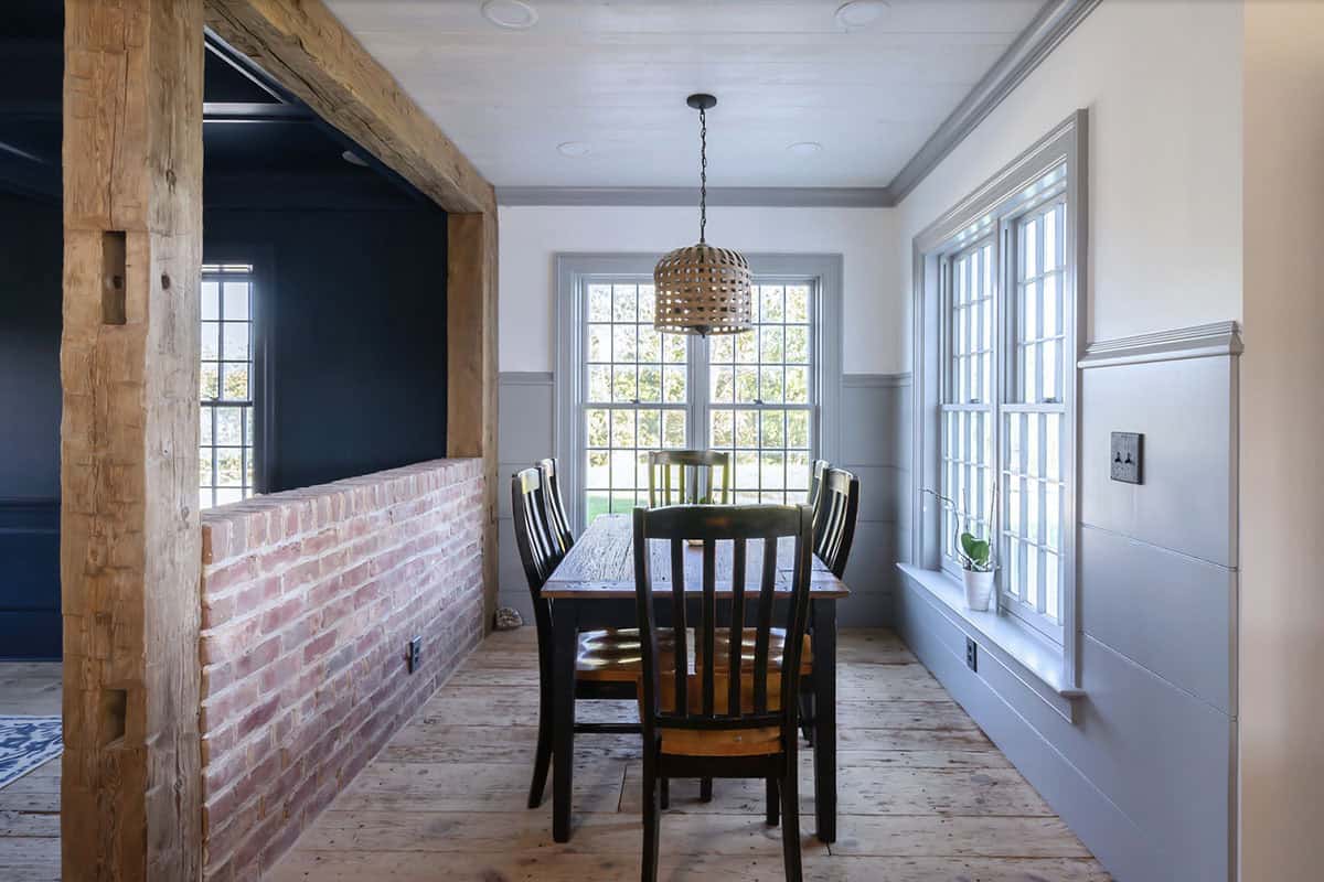farmhouse style dining room