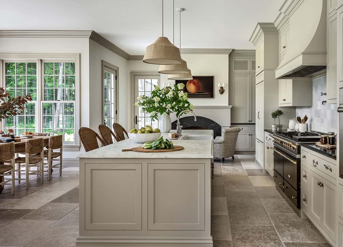modern farmhouse style kitchen