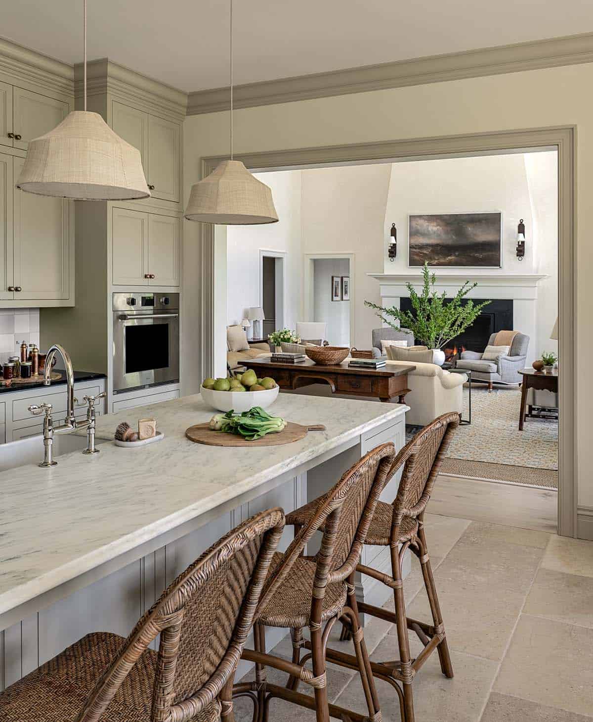 modern farmhouse style kitchen island