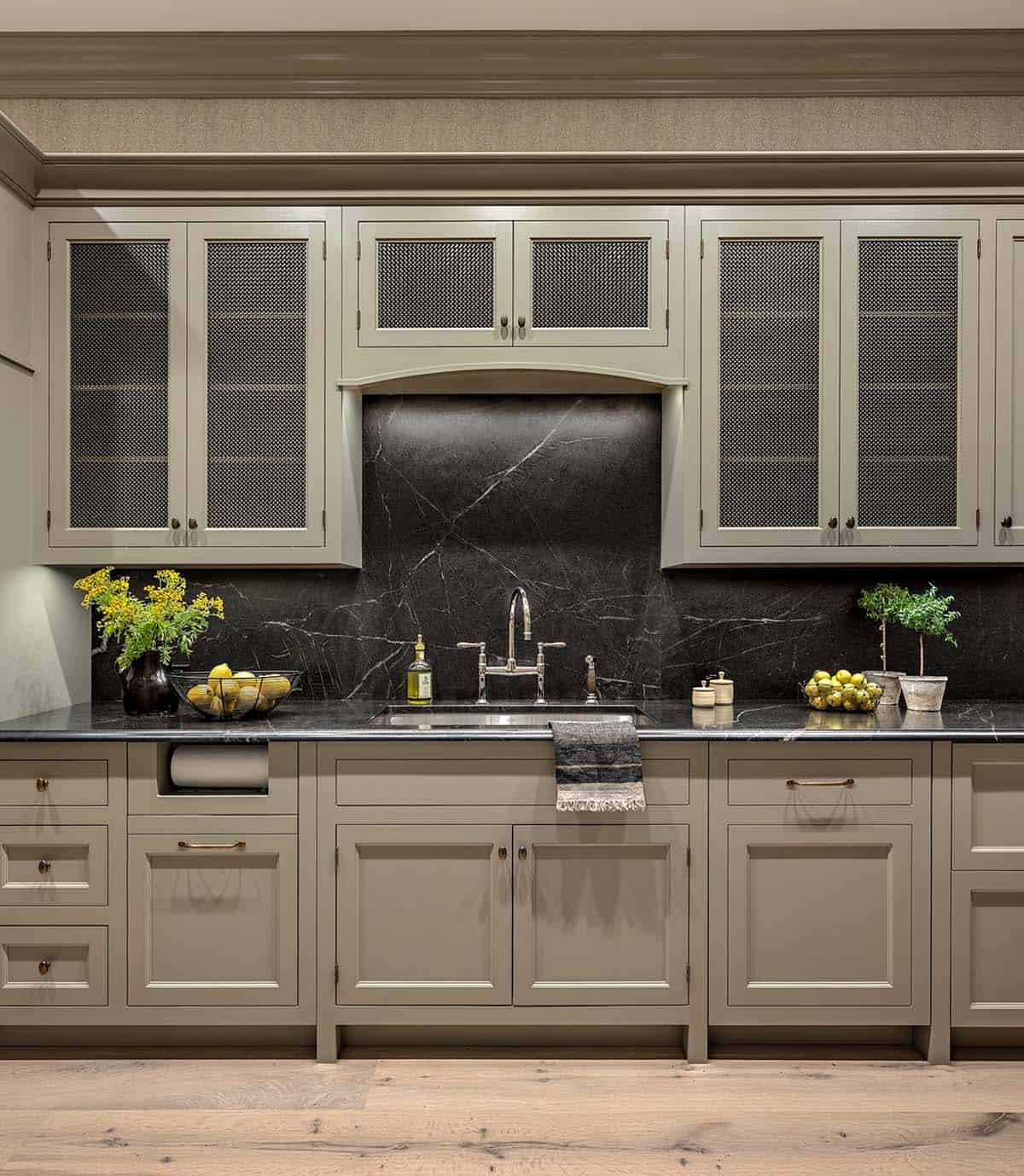 modern farmhouse style kitchen sink wall