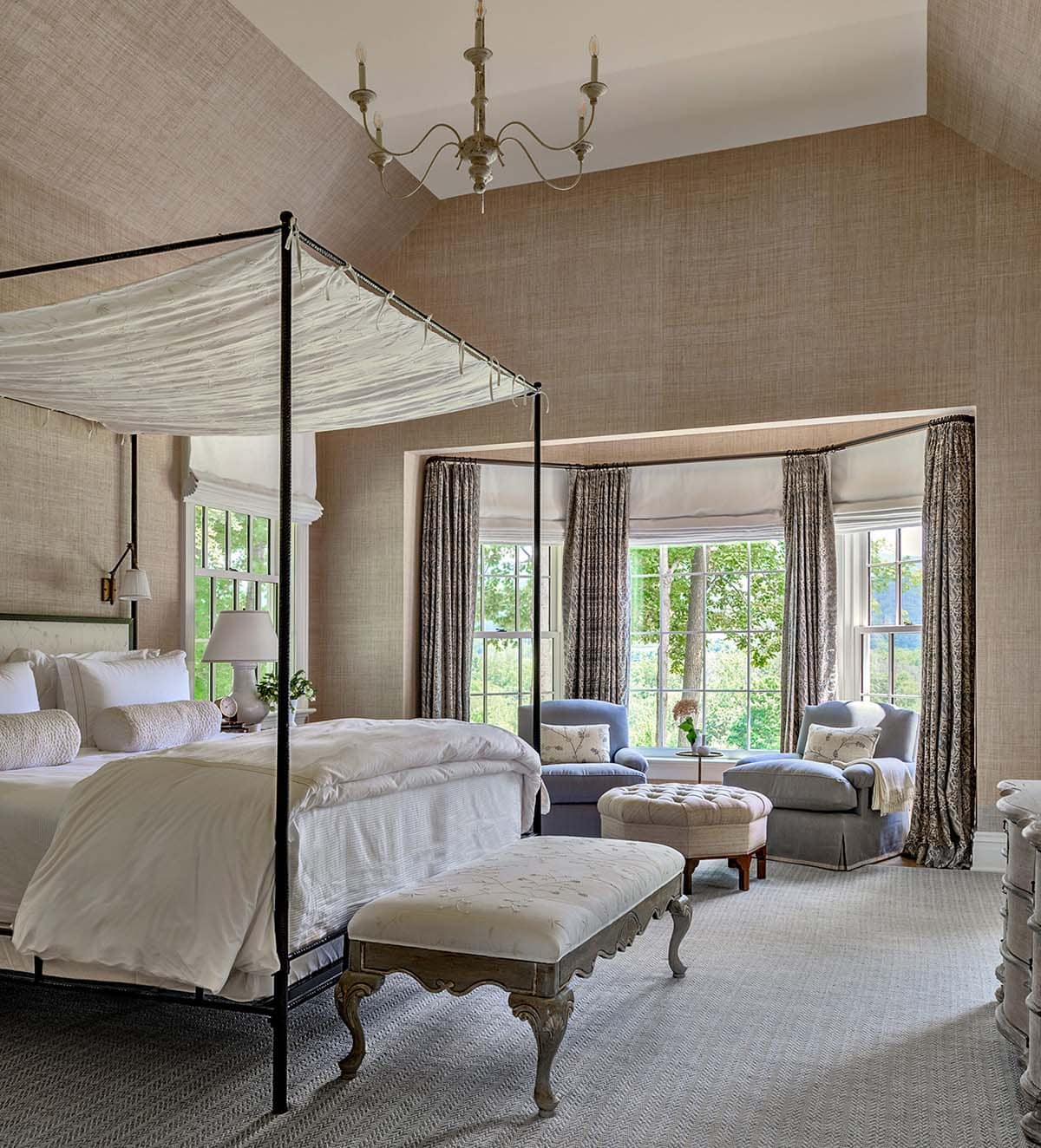 modern farmhouse style bedroom